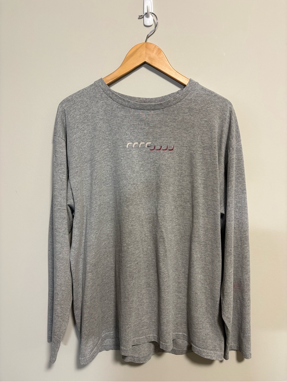 Vintage Y2K Nike Long Sleeve Shirt Center Swoosh Size L